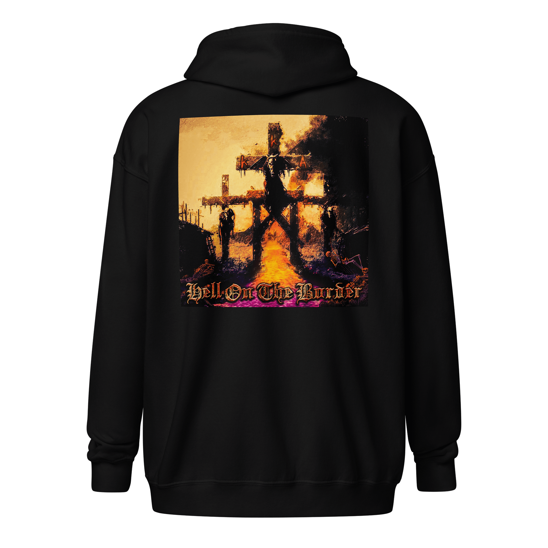 Hell On The Border Zip - Up Hoodie product image (2)