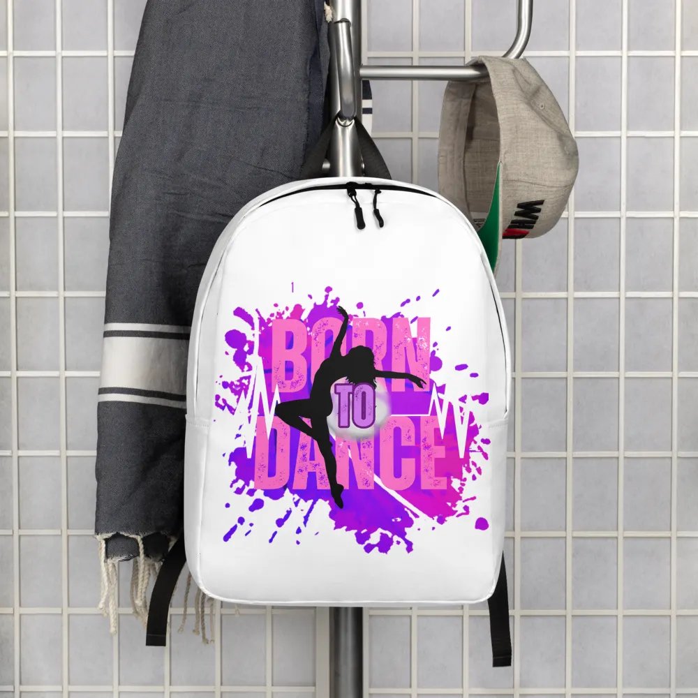 Born to Dance Her Silhouette All-Over Backpack product image (8)