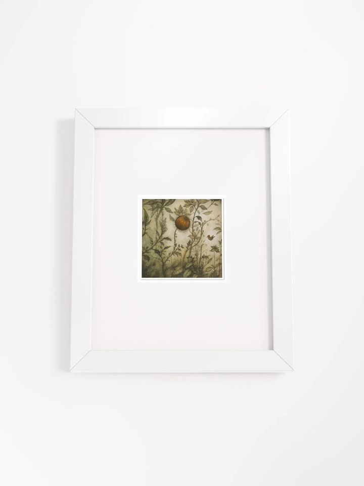 The Secret Garden Sketchbook Artprint Framed product image (1)