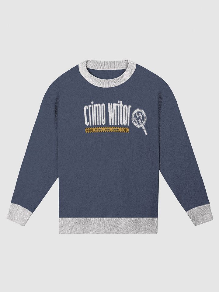 Navy Crime Writer Sweater product image (1)