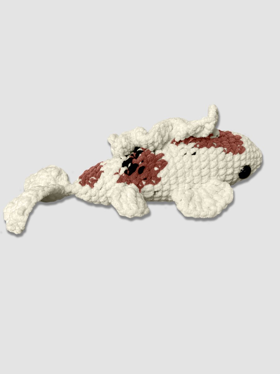 Tri Colored Koi Fish - Handmade Crochet Plush product image (4)