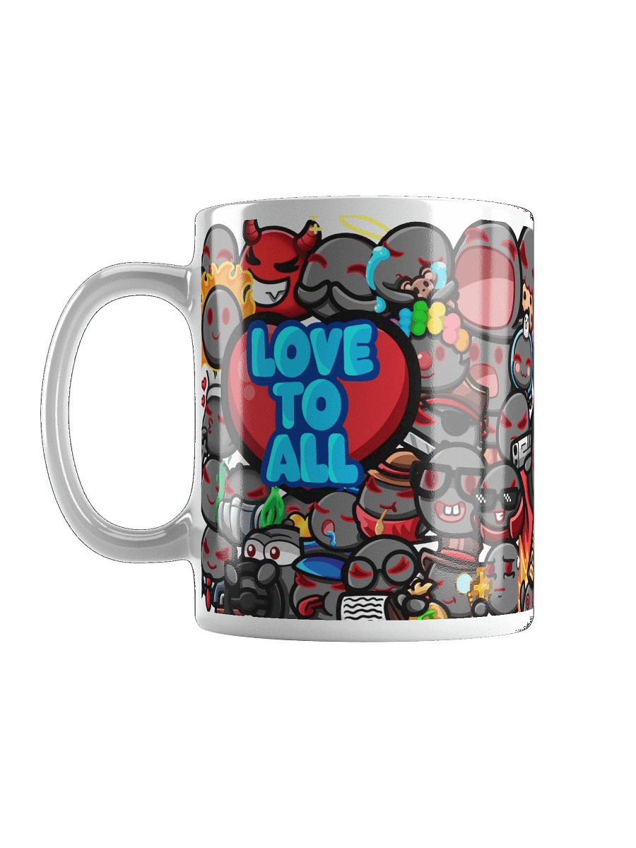 Emote-Tional Support White Mega Mug - 20 oz product image (7)