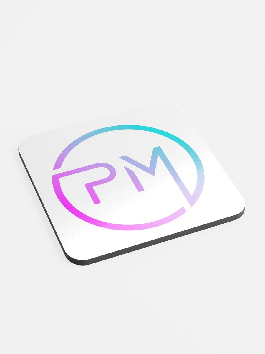 Gradient PM Logo Cork Coaster product image (2)