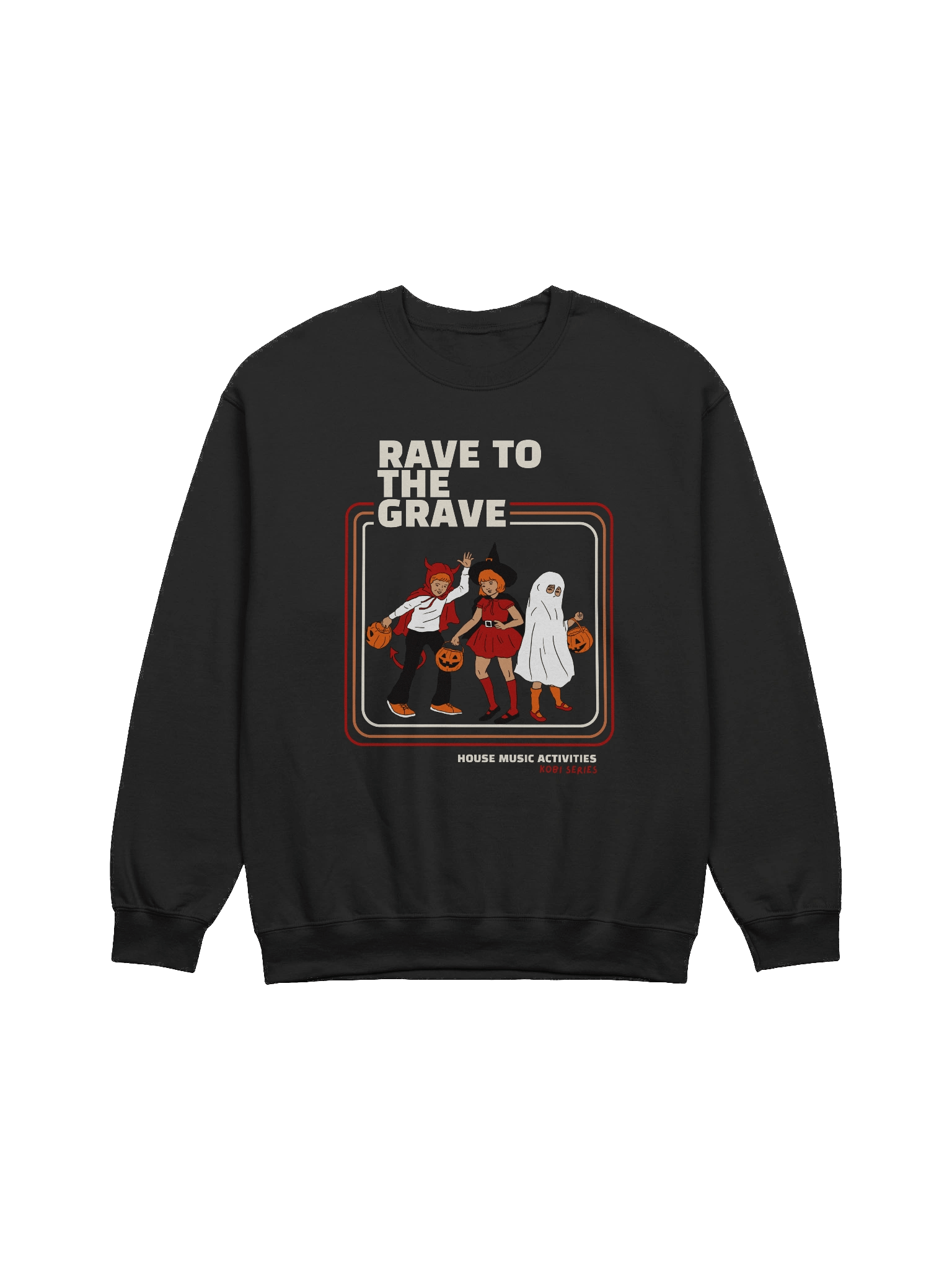 Rave to the Grave Halloween Crewneck product image (1)