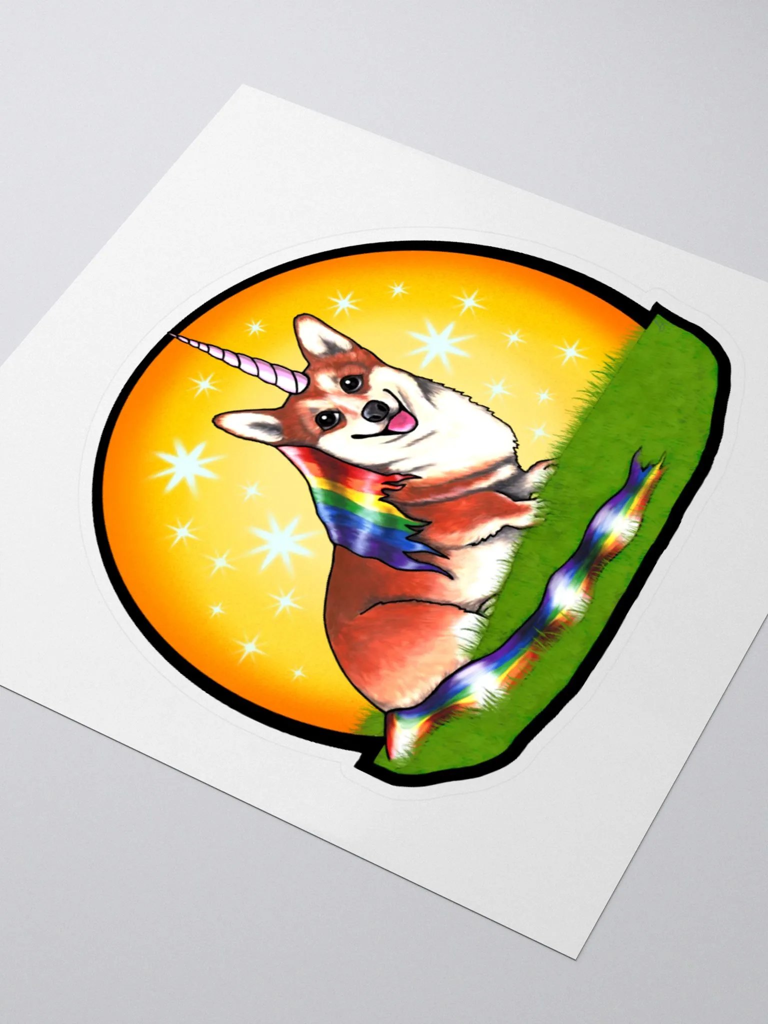 Unicorgi Sticker product image (12)
