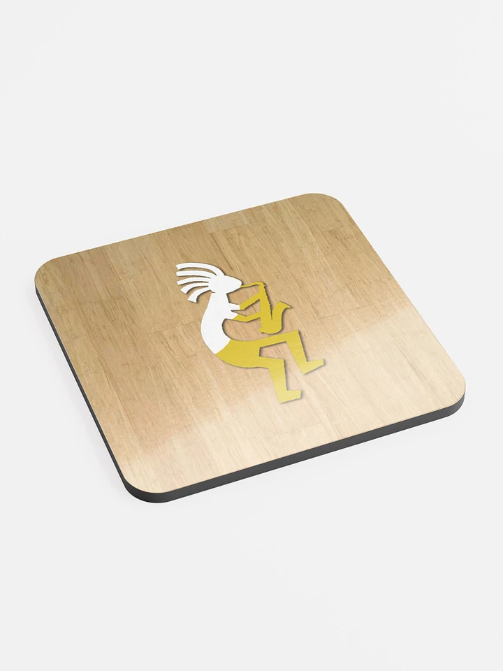 Kokopelli on Tenor Beverage Coaster product image (2)