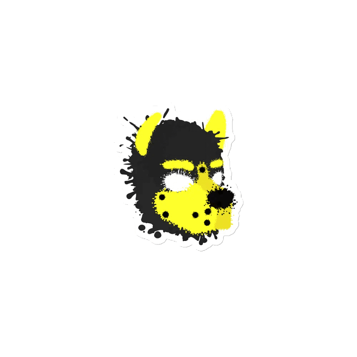 Pup Splatter Magnet - Yellow product image (2)