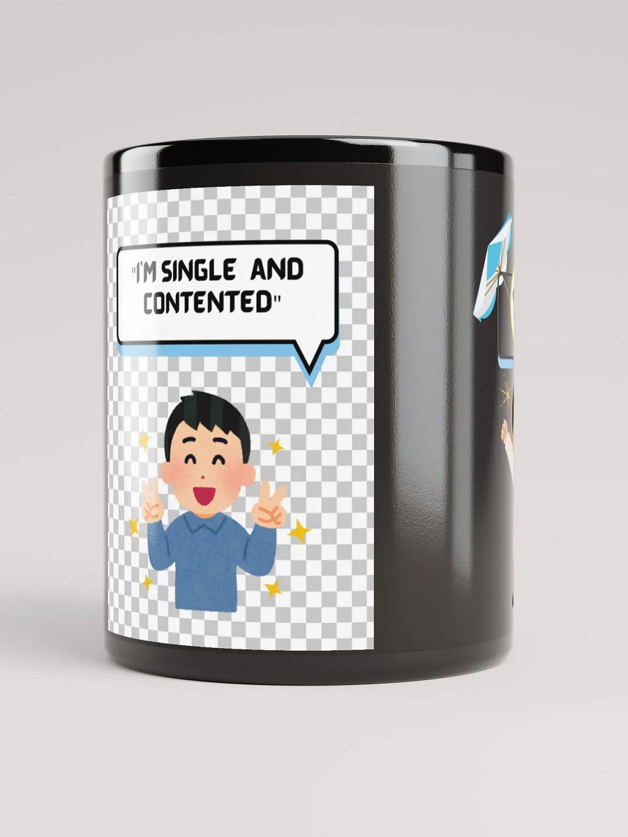 Contented and Single Mug product image (9)