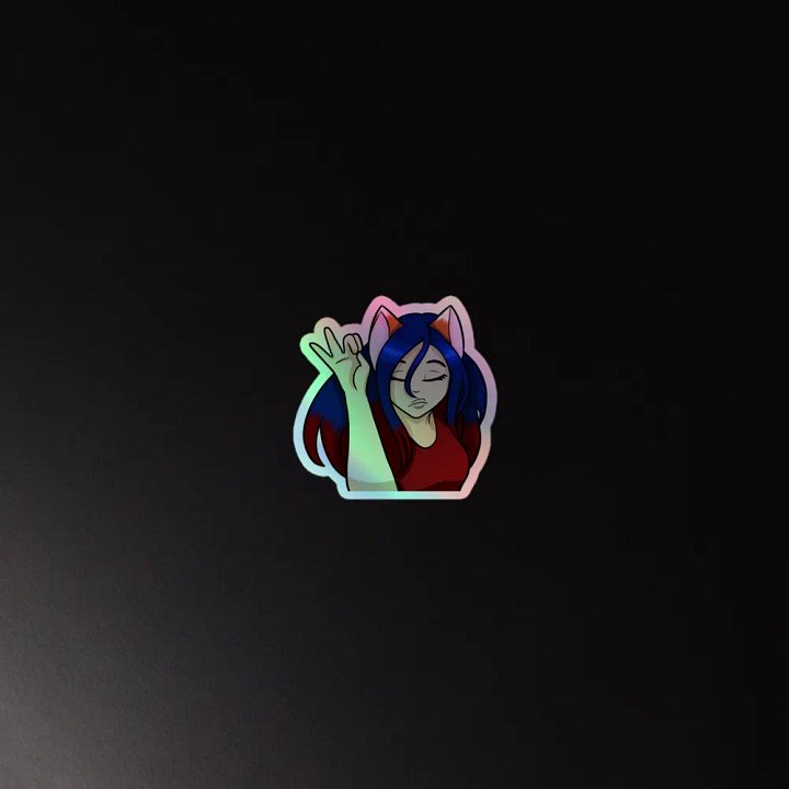 Raika - Get Salty Holographic Sticker product image (2)