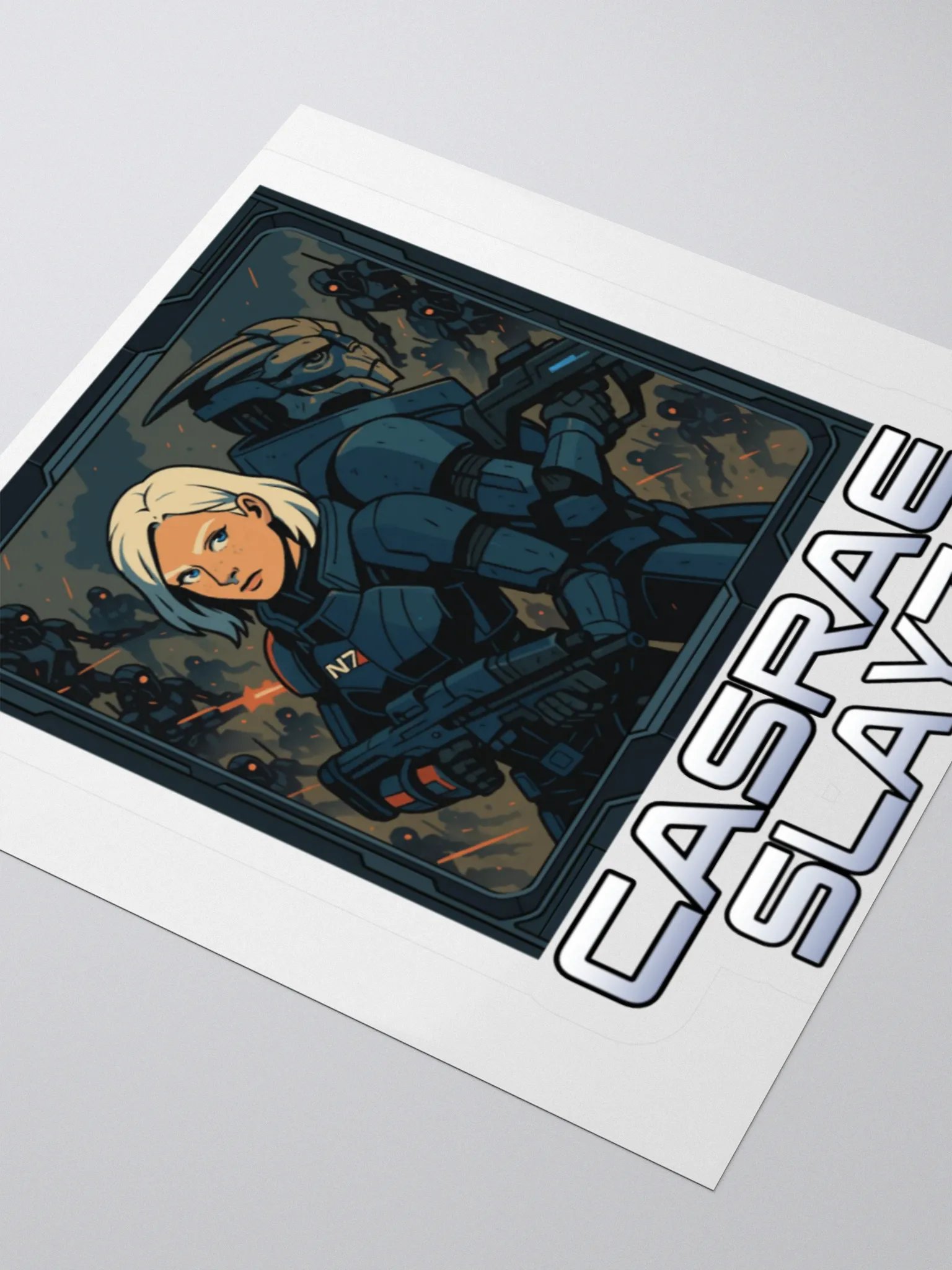 CasRae Mass Effect Garrus Sticker product image (7)