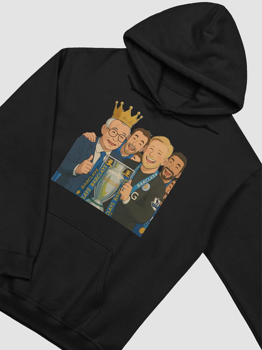 Classic Unisex Hoodie - Leicester City Premier League Champions Trophy - Iconic Moment - Leicester City (Various Colours) product image (3)