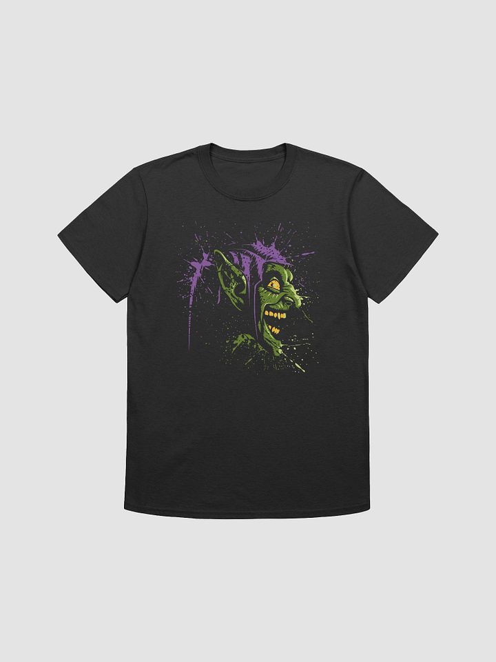 Playful Green Face Unisex Tee product image (1)