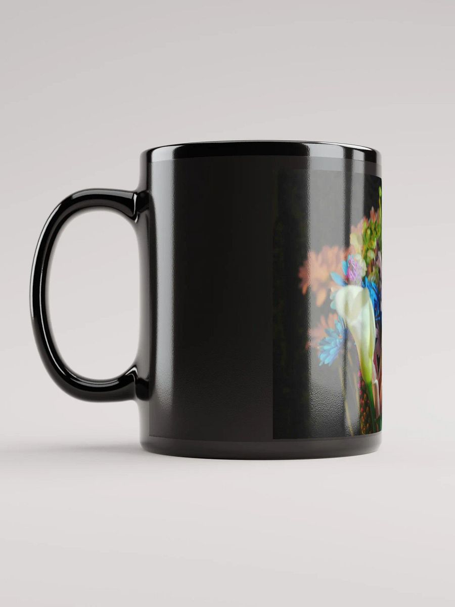 Flowers 292 Black Coffee Mug product image (6)