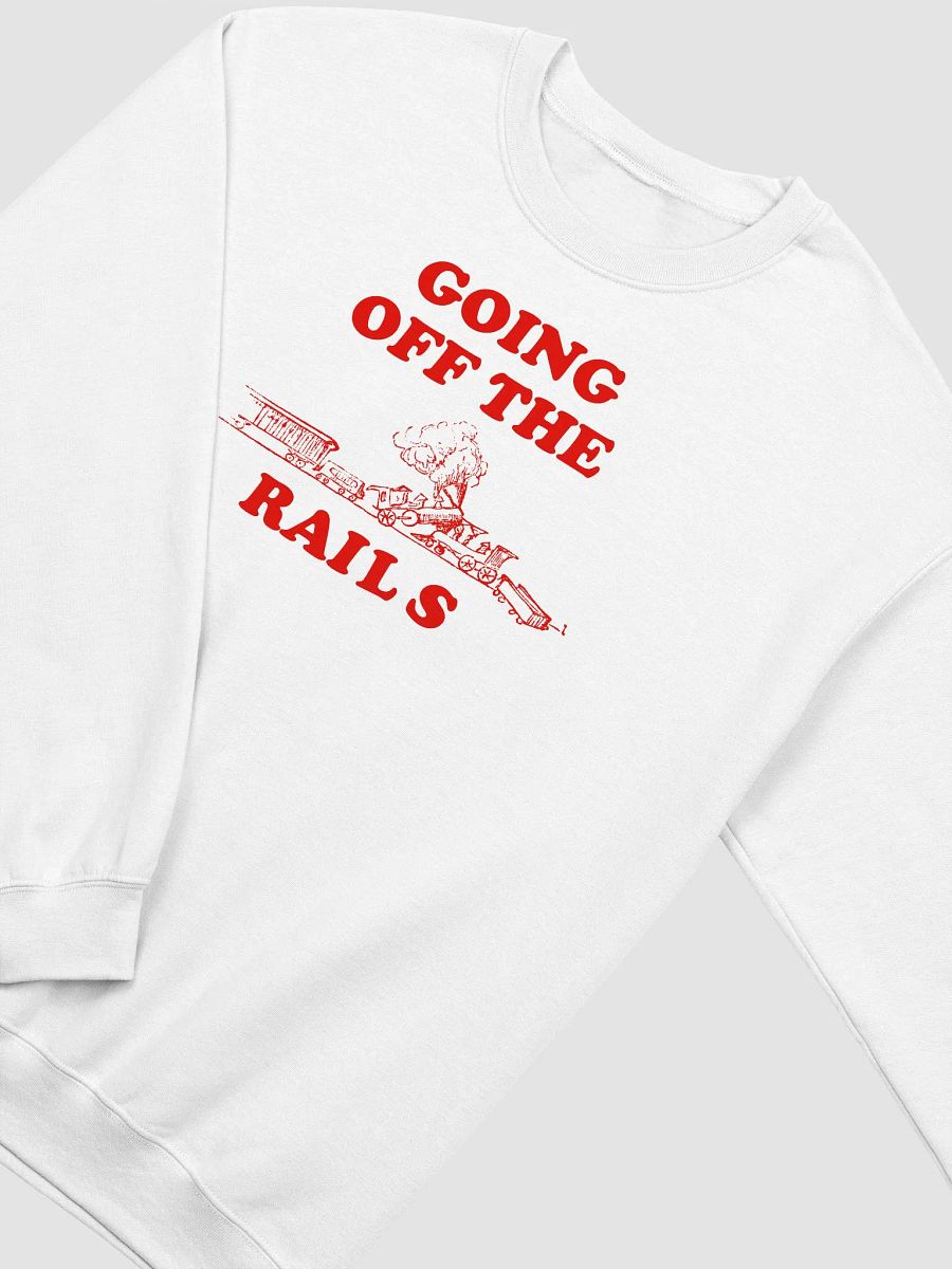 Going off the rails Crewneck product image (2)
