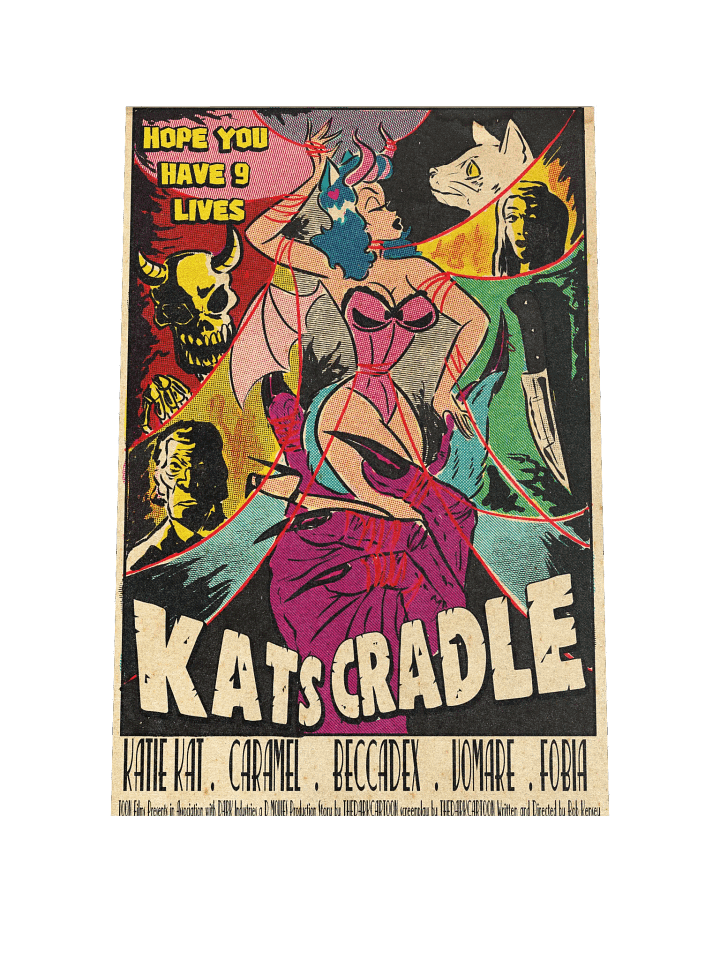 Retro Halloween Movie -Print product image (1)