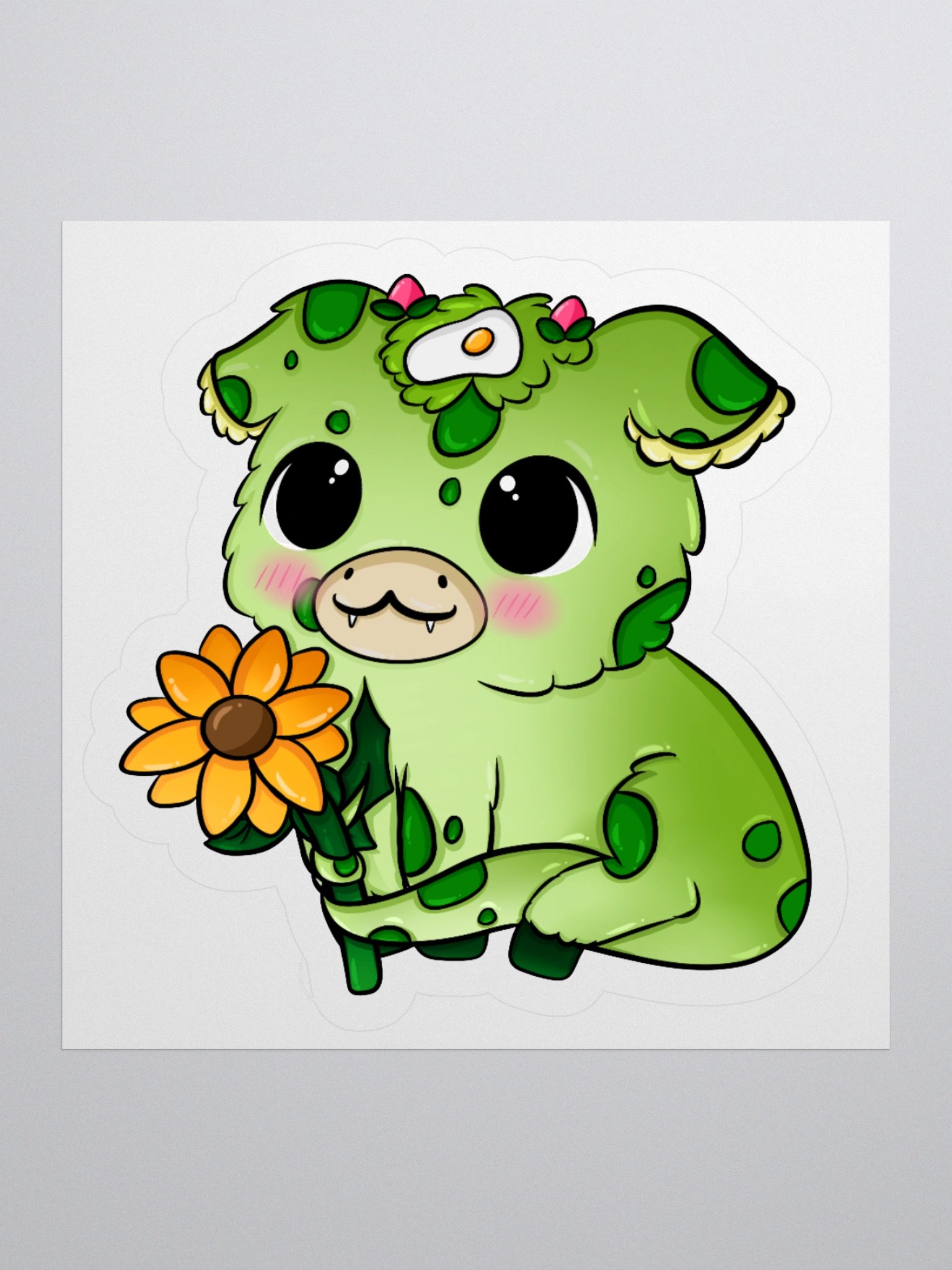 "Flower Bud" Sticker product image (1)