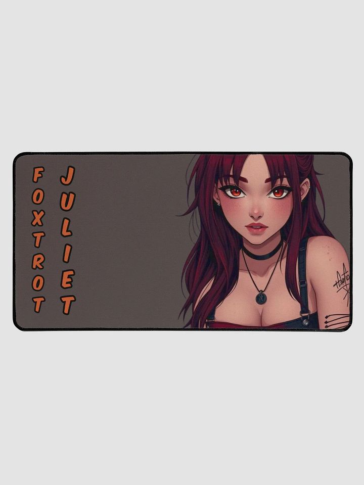 foxtrot Juliet mouse pad grey product image (1)