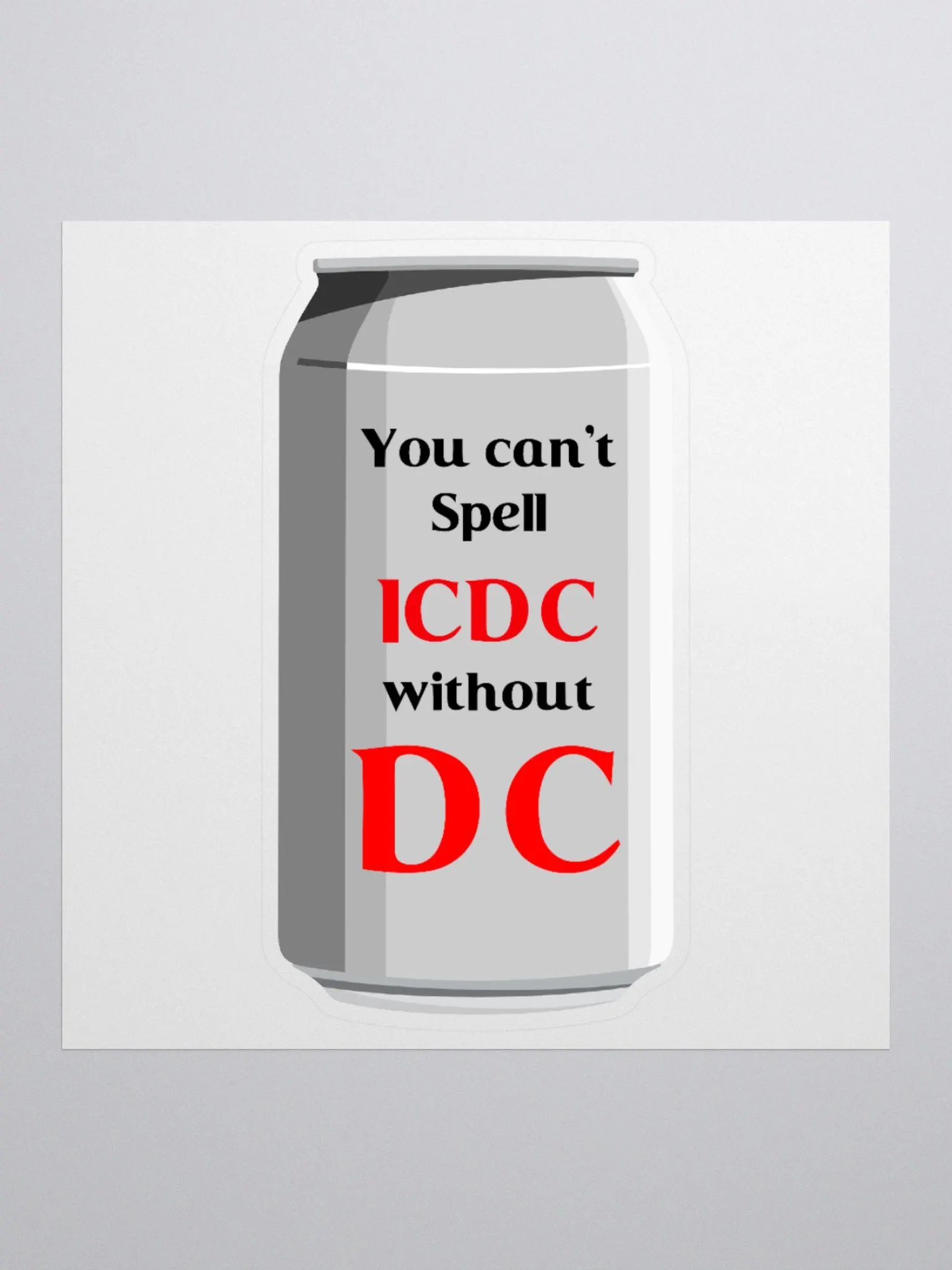 DC Enthusiast Sticker product image (1)