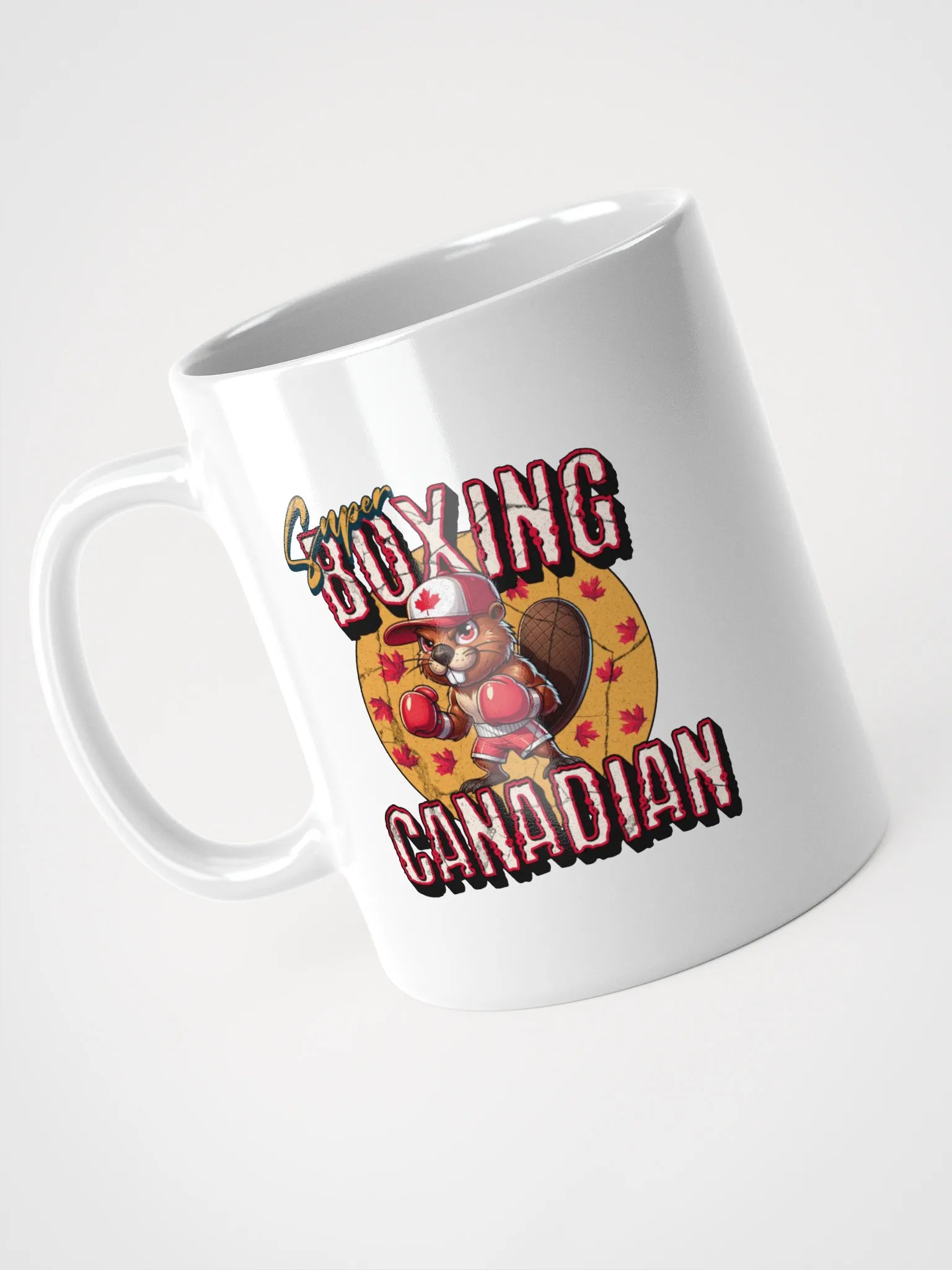 Super Boxing Canadian Beaver Mug product image (2)