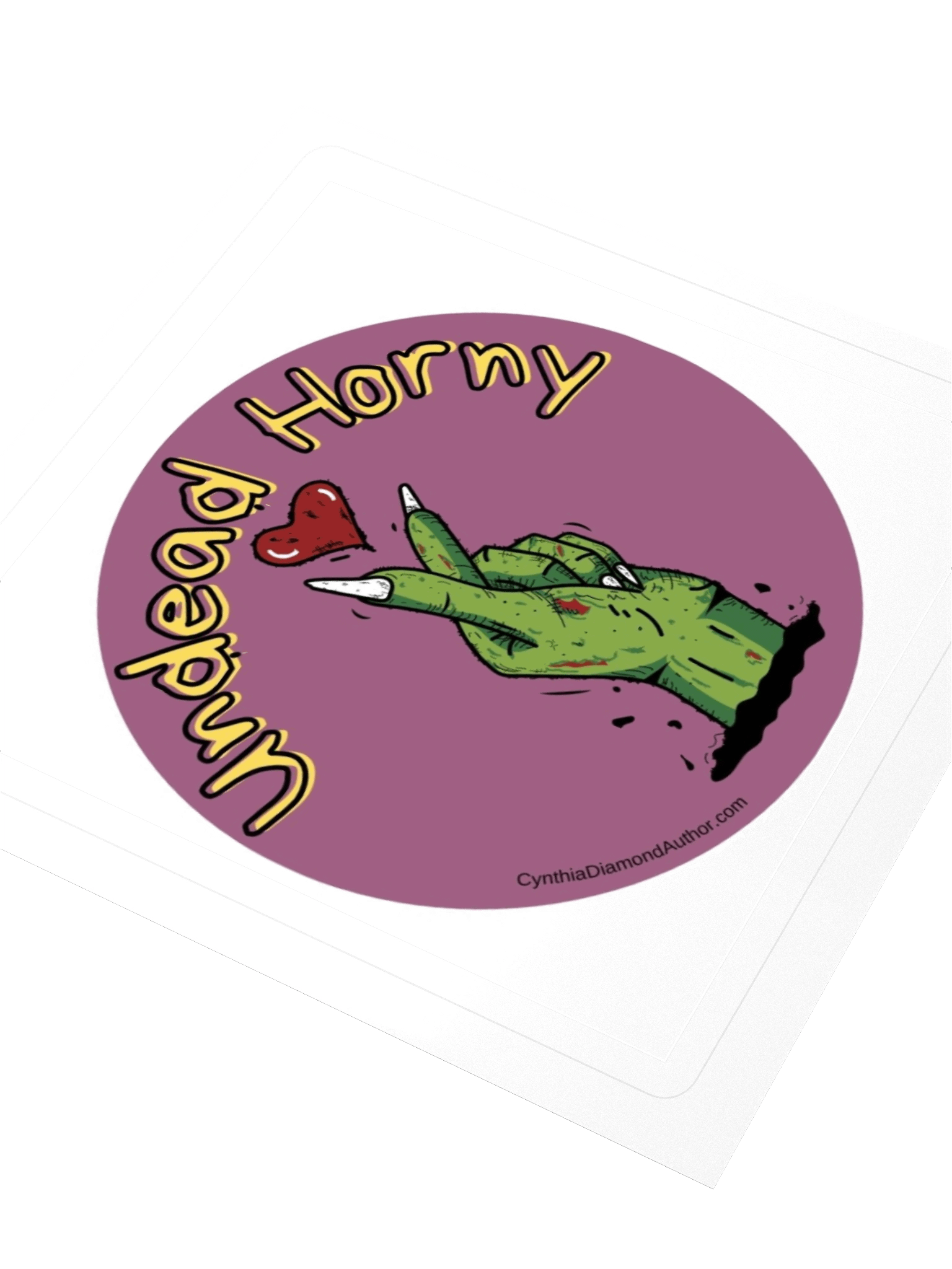 Undead Horny Sticker product image (3)