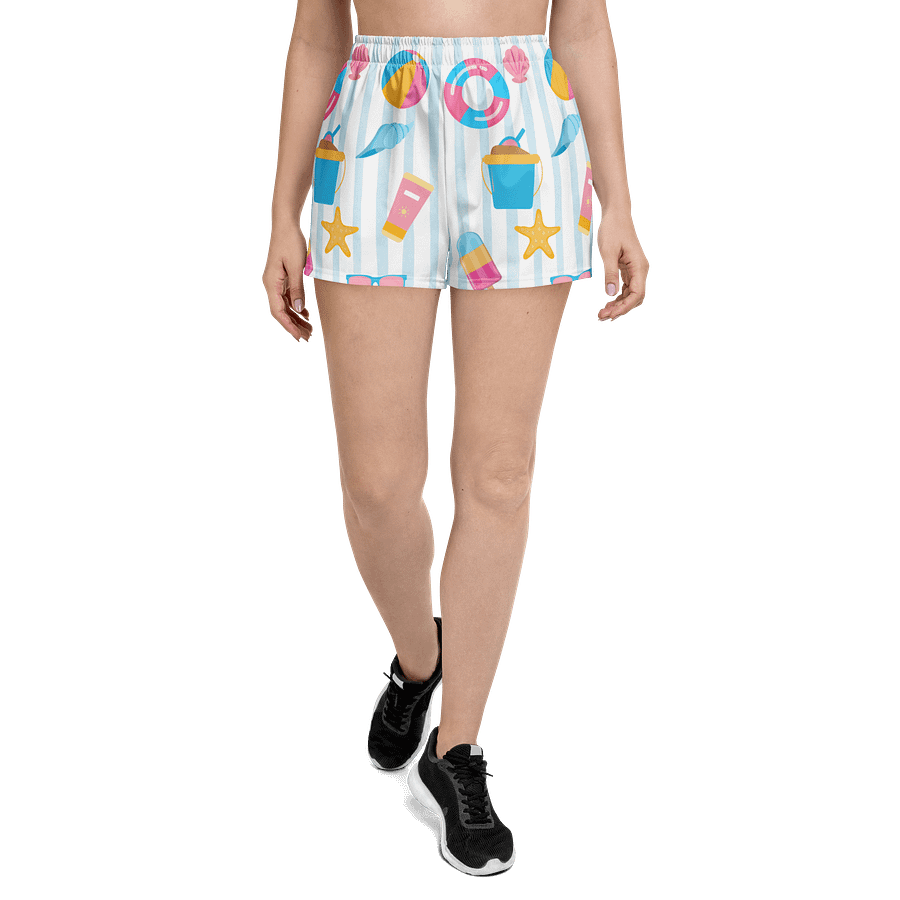 Sandy Prints Unisex Athletic Shorts product image (1)
