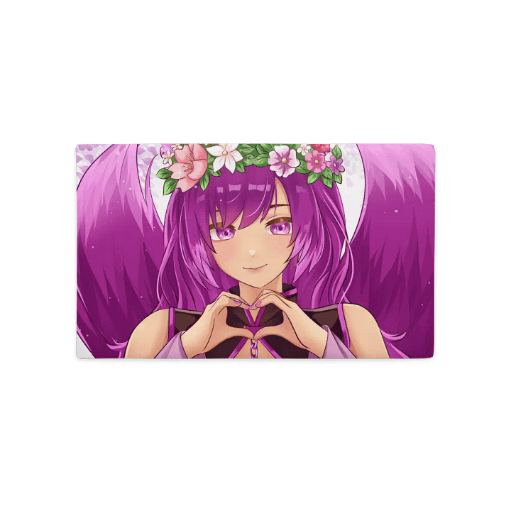 Floral Heart Anime Premium Pillow Case product image (5)