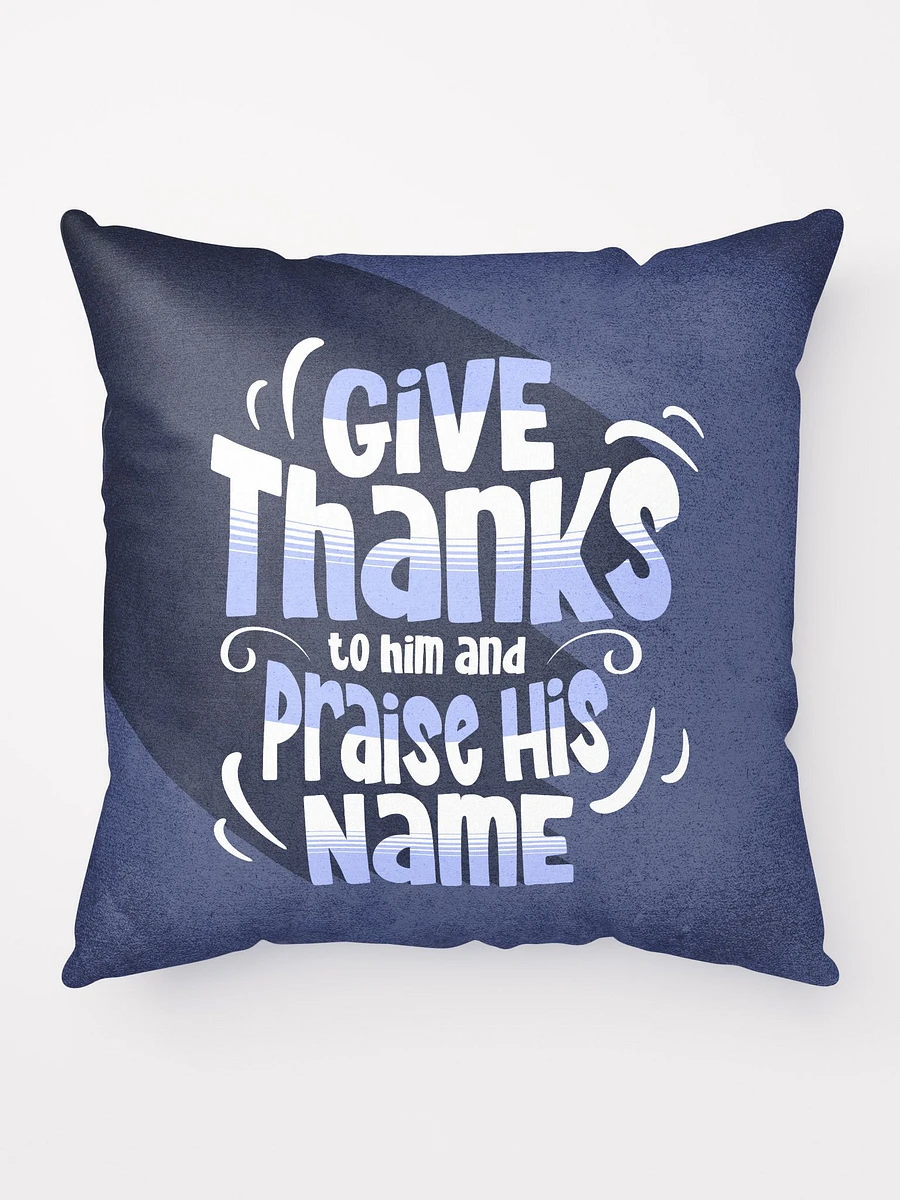 Double Sided Throw Pillow Psalm 100 (Tehillim) product image (7)