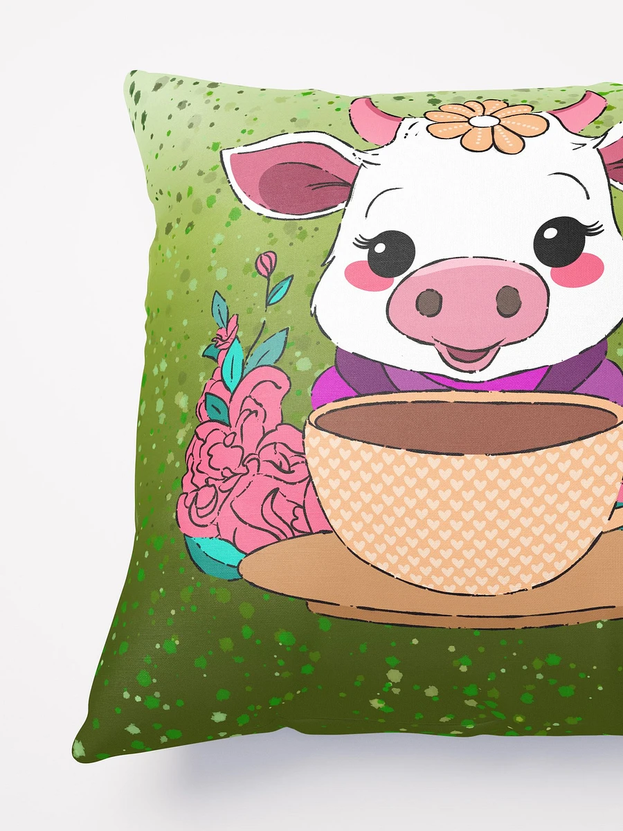 Coffee Break Cow Pillow product image (4)