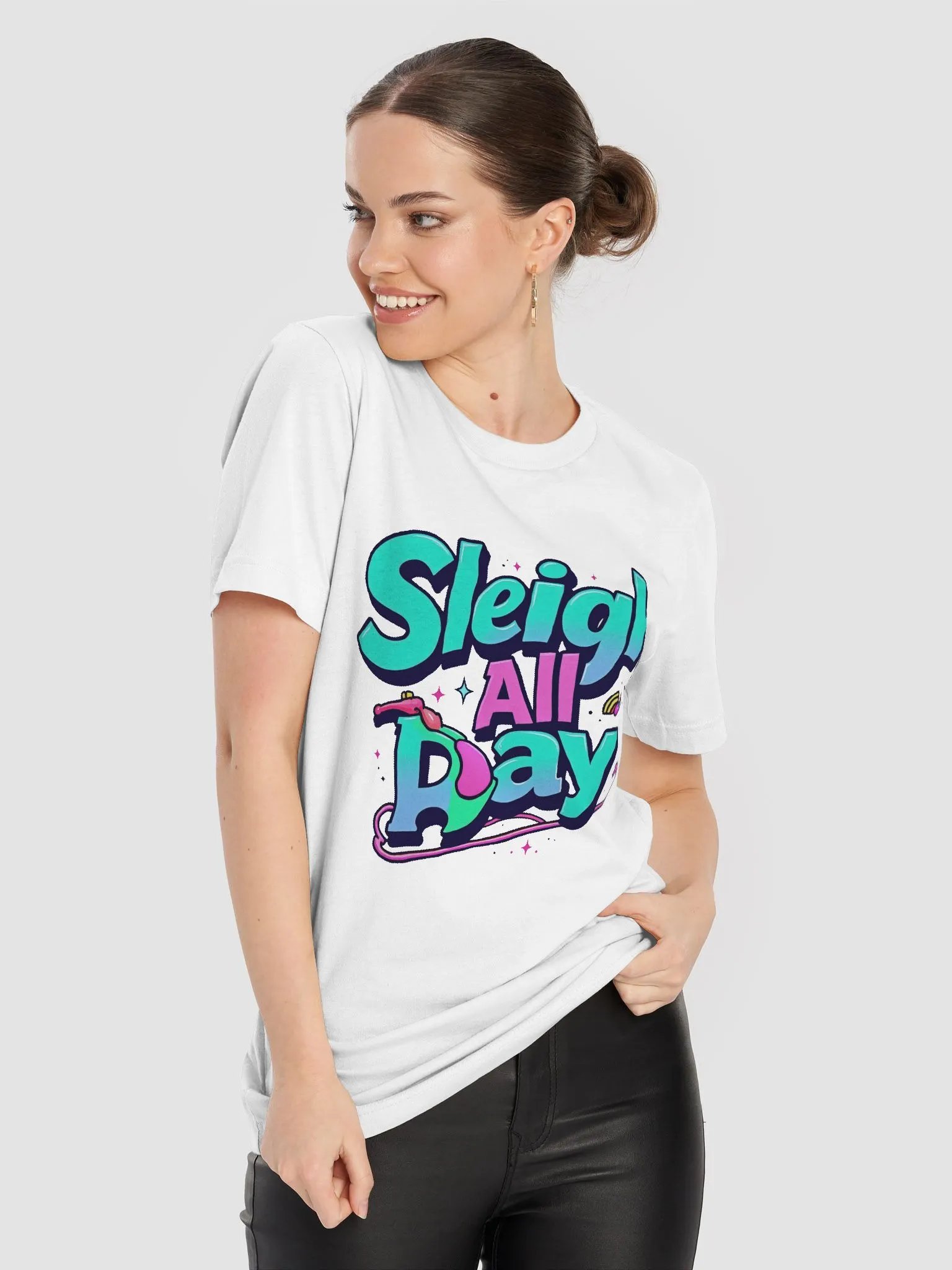 Sleigh All Day T-Shirt product image (4)