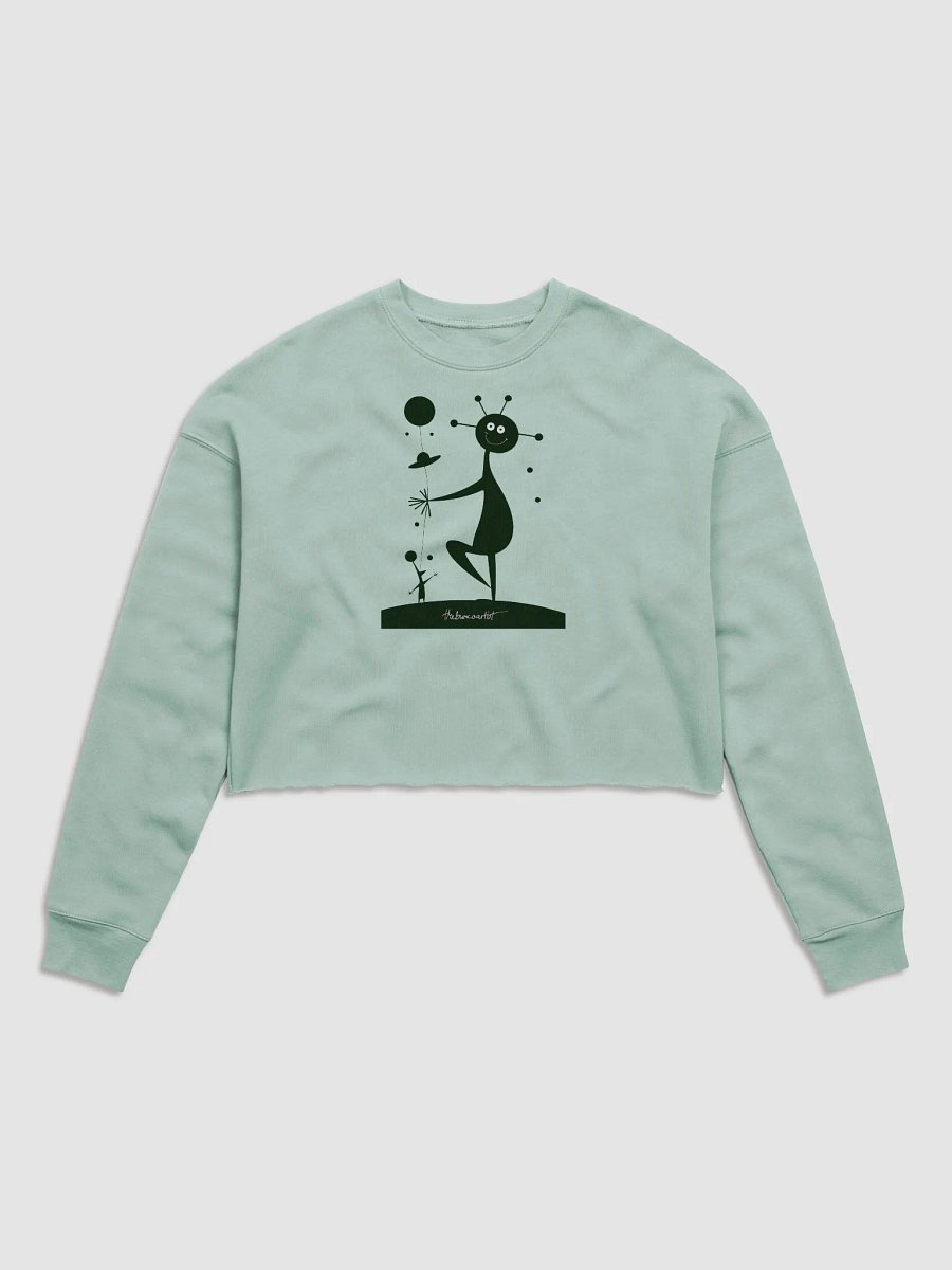 Bella+Canvas Women's Fleece Crop Sweatshirt product image (3)