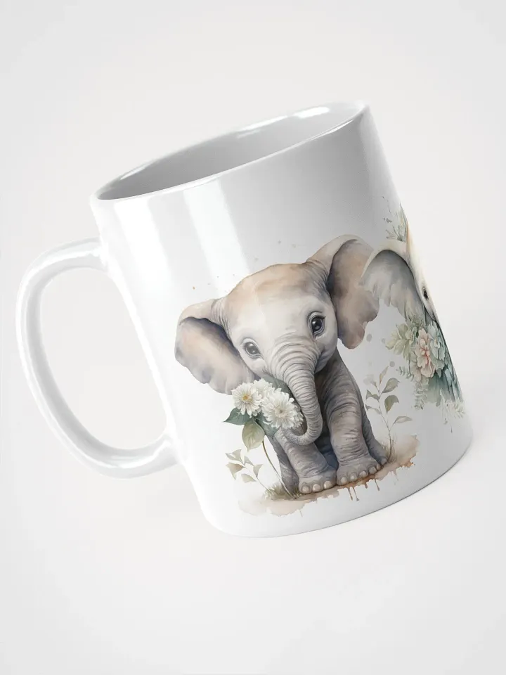 Elephant Blooms Mug product image (2)