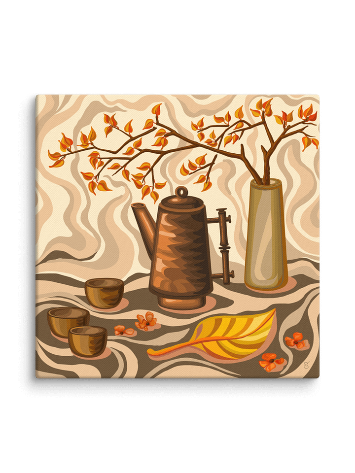 Autumn Harmony Canvas Art - Coffee Shop No. 3 product image (2)