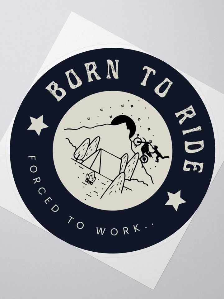 Born To Ride Sticker product image (4)