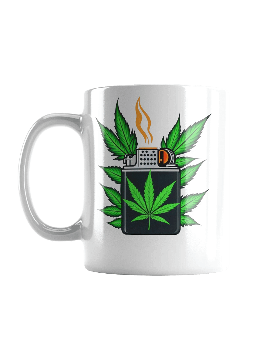 Cannabis Leaf Lighter Mug product image (17)