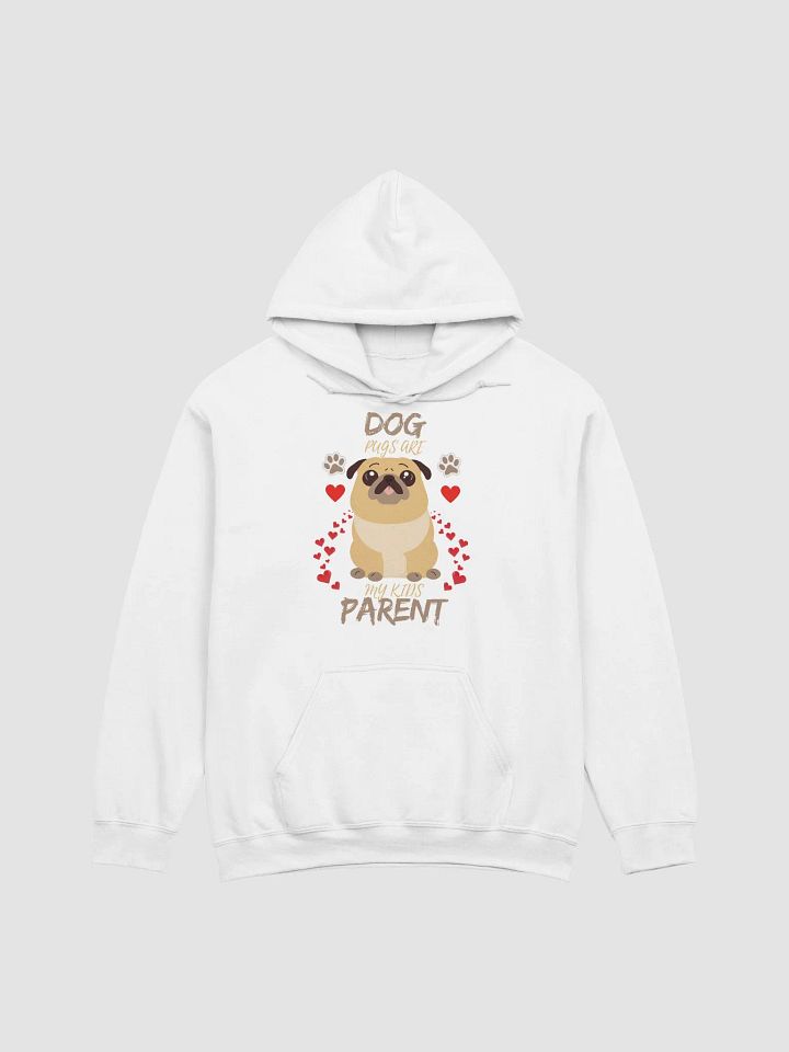 Pawsitively Adorable Pug Love Hoodie product image (92)