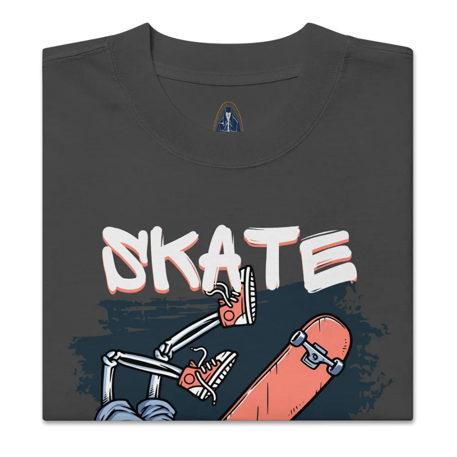 Skate til you break oversized tee product image (4)