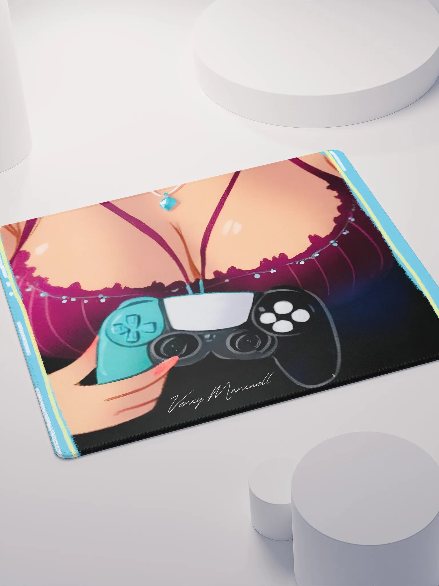 Streaming in Lingerie Gaming Mouse Pad product image (4)