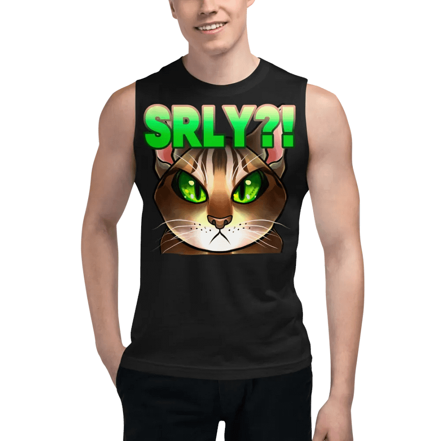 SRLY?! Muscle Tank product image (2)