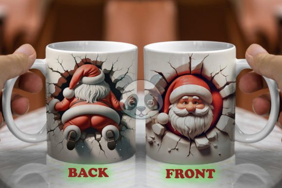 Both Side 3D Christmas Mug Wrap Bundle product image (4)