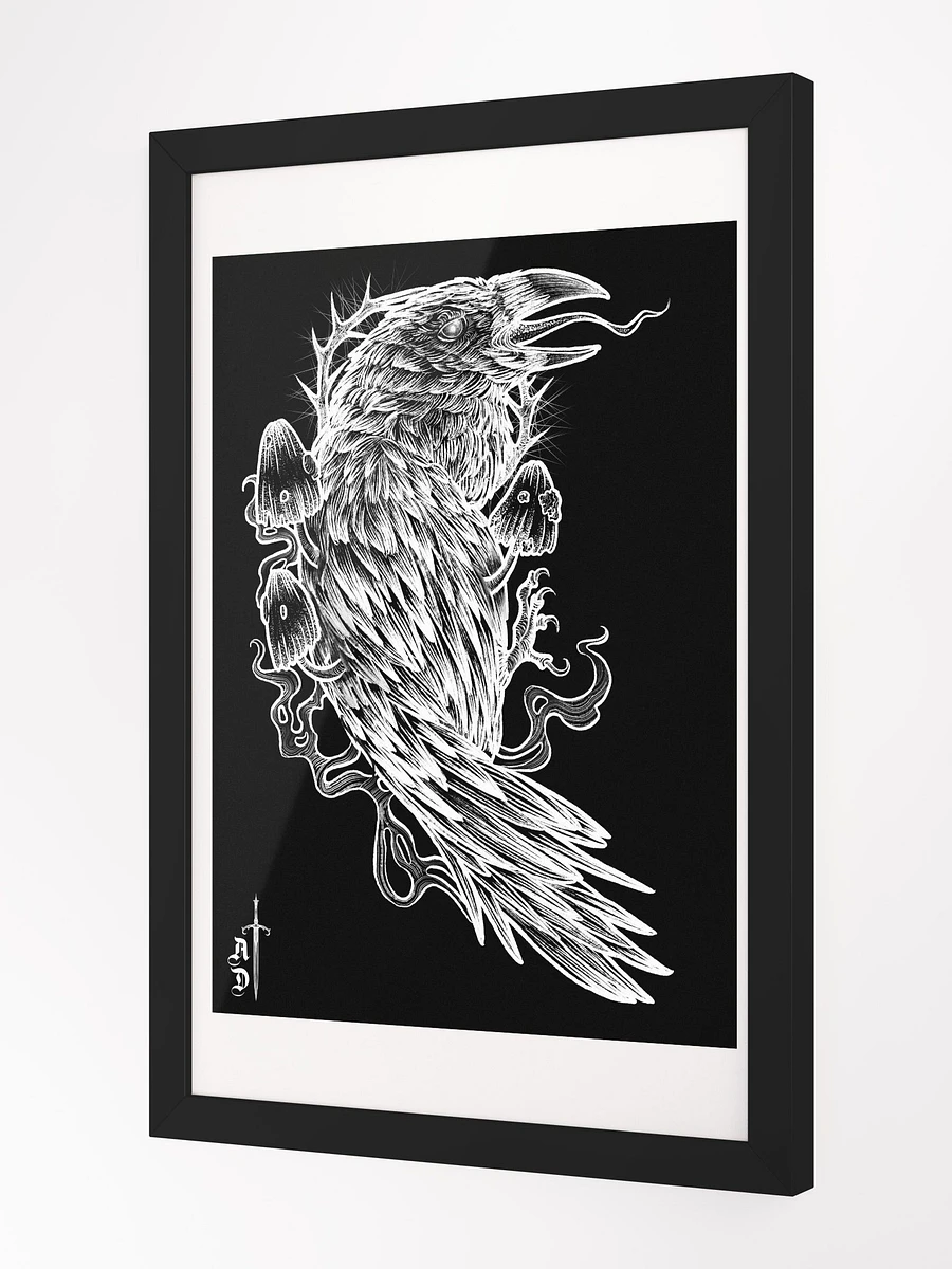 Reincarnation Raven Framed Art Print product image (2)