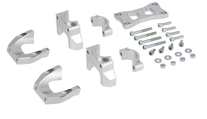 NM Gabelversteifung CNC, Aluminium, eloxiert mit Kleinteilen product image (2)
