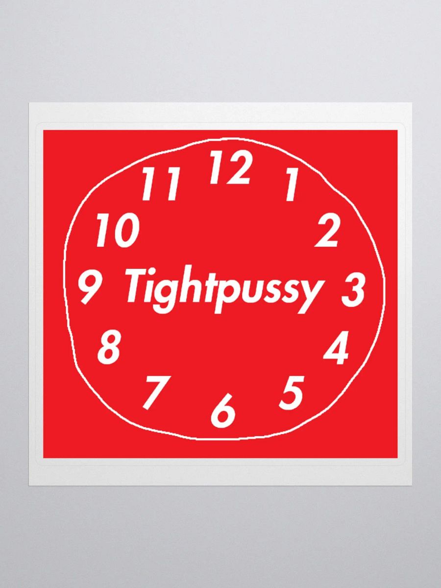 Tightpussy Clock Sticker product image (2)