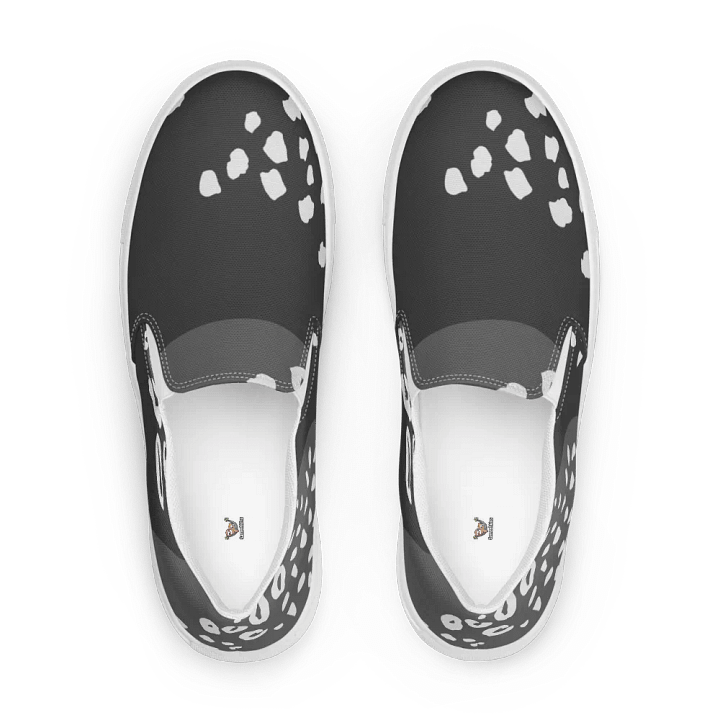 Grey Swirl Men's Slip-On Shoes product image (2)