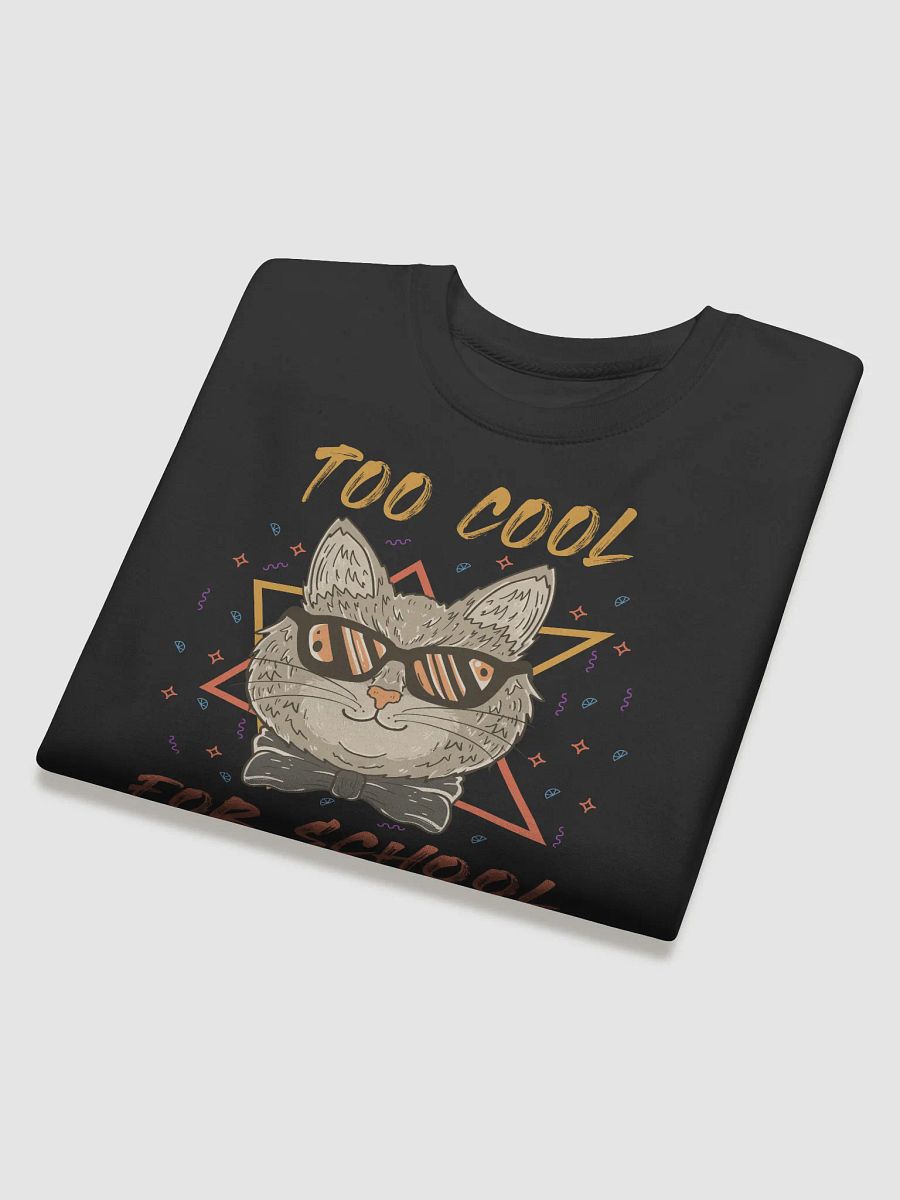 Confident Cat Coolness Sweatshirt product image (4)