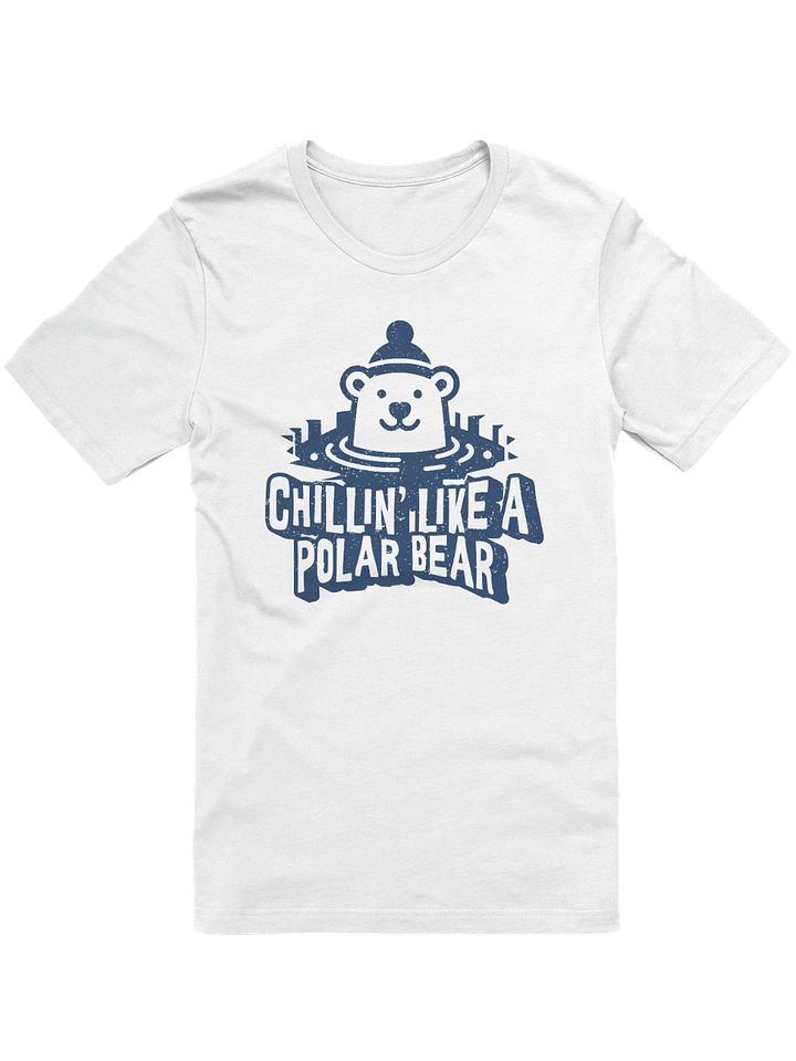 Chillin' Like a Polar Bear - Funny Winter Swimming T-Shirt product image (1)