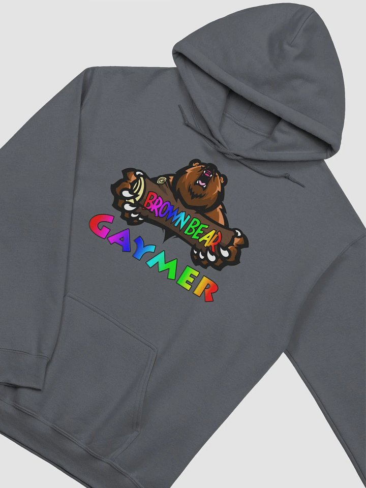 Brown Bear Gaymer (Rainbow Pride) - Hoodie product image (1)