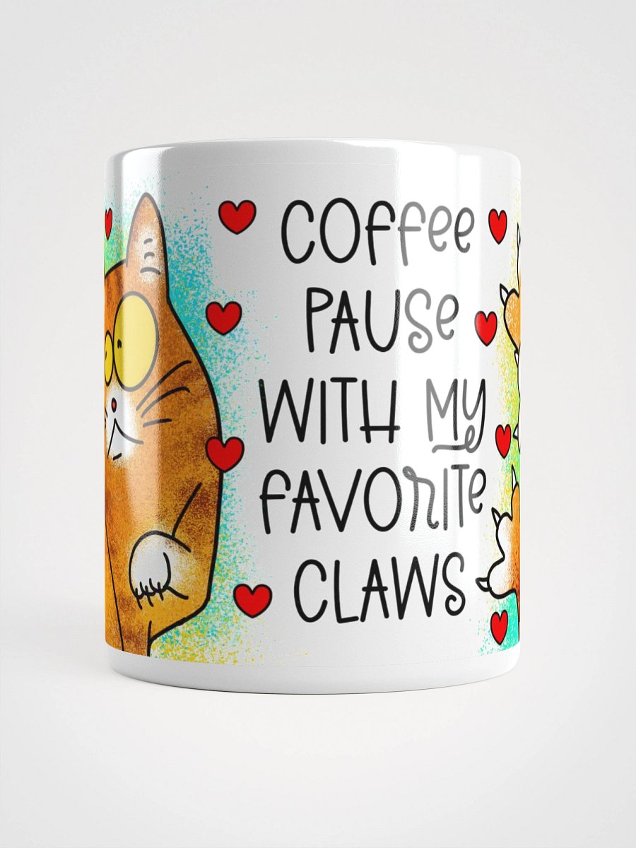 Hand Drawn Cat Coffee Pause Mug product image (14)