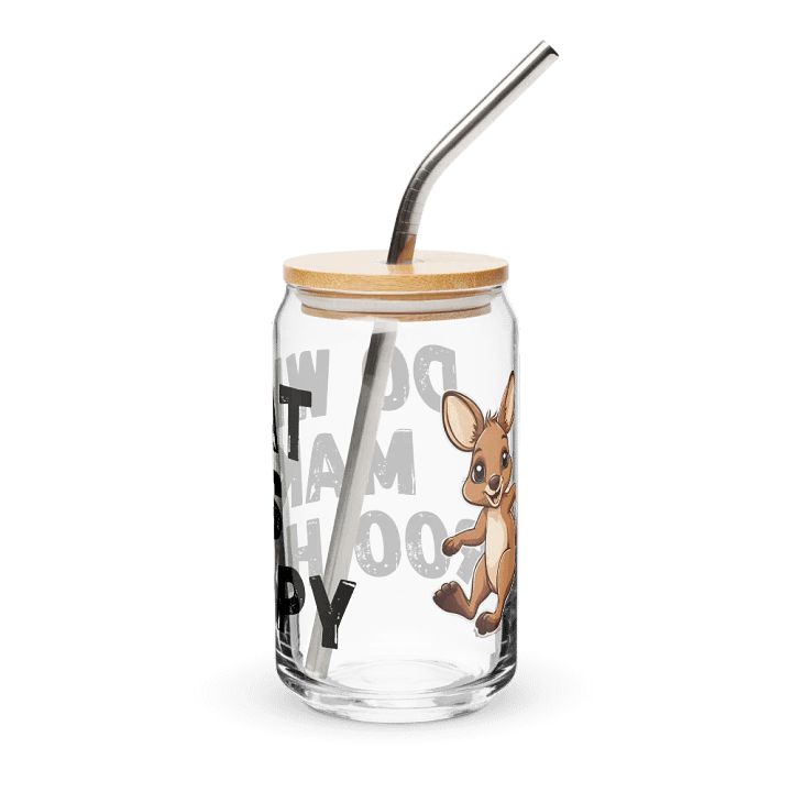 DO WHAT MAKES ROO HOPPY 2 IN 1 GLASS & TUMBLER product image (2)