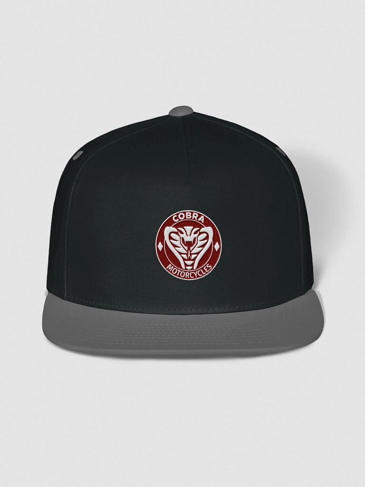 Cobra Motorcycles Cotton Twill Flat Bill Cap product image (1)