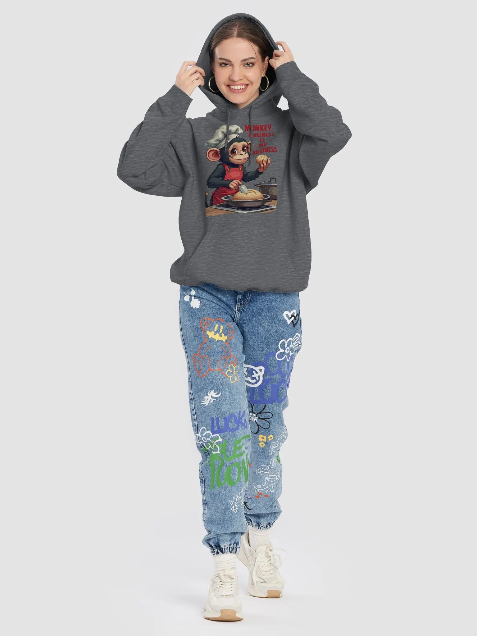 Monkey Business Chef Hoodie product image (86)